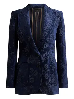 ETRO: Жакет с растительным принтом 
