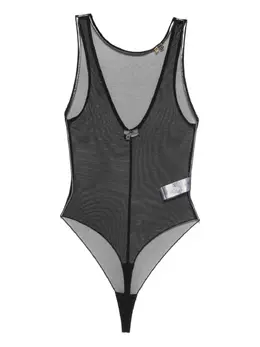 Elisabetta Franchi: Чёрный боди 