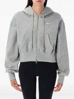 Nike: Топ с капюшоном 
