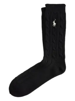 Polo Ralph Lauren: Чёрные носки 
