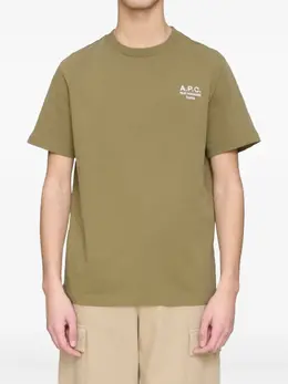 A.P.C.: Футболка с вышивкой 