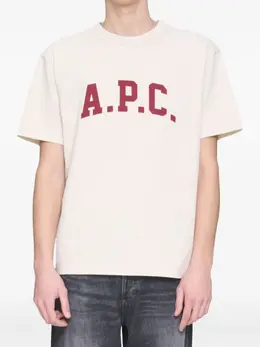 A.P.C.: Футболка с принтом 