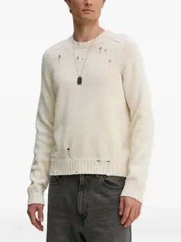 Zadig&Voltaire: Рваный свитер 
