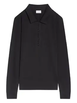 DRIES VAN NOTEN: Поло на пуговицах 