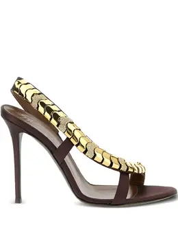 Giuseppe Zanotti: Тёмные босоножки 