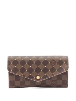 Louis Vuitton Pre-Owned: Коричневый кошелёк 