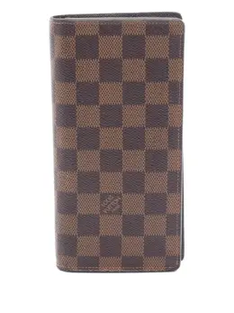 Louis Vuitton Pre-Owned: Коричневый кошелёк 