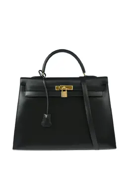 Hermès Pre-Owned: Чёрная сумка 