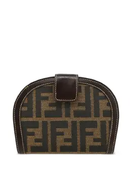 Fendi Pre-Owned: Коричневый кошелёк 