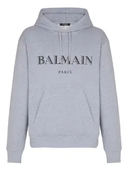 Balmain: Толстовка с принтом 