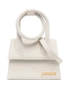 Jacquemus: Светлая сумка  Le Chiquito Noeud