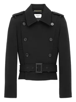Saint Laurent: Двубортная куртка  Officer