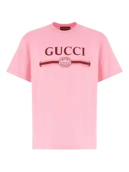 Gucci: Футболка с принтом 