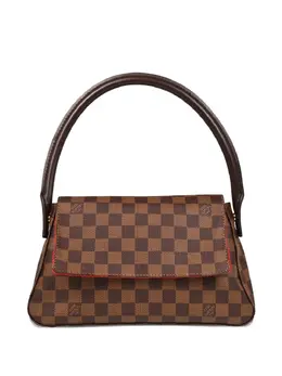 Louis Vuitton Pre-Owned: Тёмная сумка 