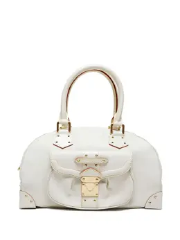 Louis Vuitton Pre-Owned: Белая сумка 