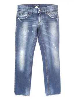 Dolce & Gabbana Pre-Owned: Рваные джинсы 