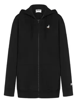 Moschino: Чёрная толстовка 