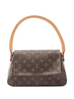 Louis Vuitton Pre-Owned: Коричневая сумка 