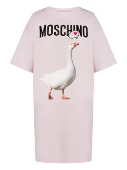 Moschino: Футболка с принтом 