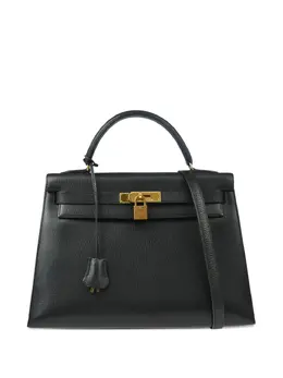 Hermès Pre-Owned: Чёрная сумка 