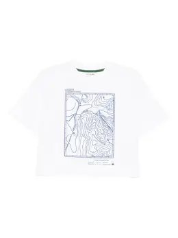 Lacoste: Белая футболка 
