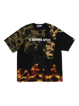 A BATHING APE®: Чёрная футболка 