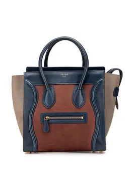 Céline Pre-Owned: Коричневая сумка-шоппер 