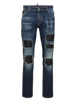Philipp Plein: Рваные джинсы 