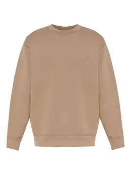Emporio Armani: Бежевый свитшот 