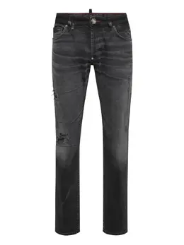 Philipp Plein: Рваные джинсы 
