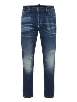 Philipp Plein: Рваные джинсы 