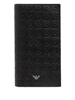 Emporio Armani: Чёрный кошелёк 