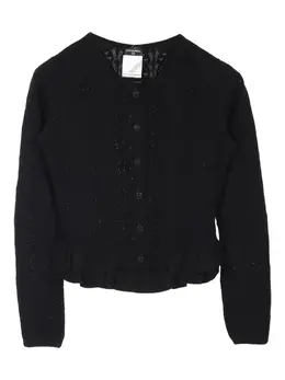 CHANEL Pre-Owned: Кардиган на пуговицах 