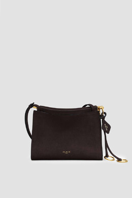 Alaia: Коричневая сумка 