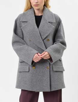 ELISABETTA FRANCHI: Сірі пальто 
