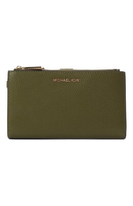 MICHAEL Michael Kors: Кошелёк цвета хаки 