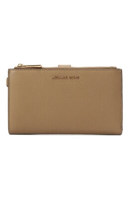 MICHAEL Michael Kors: Бежевый кошелёк 