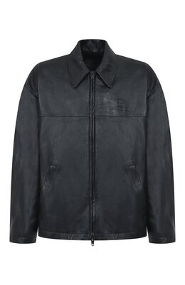 Balenciaga: Кожаная куртка 