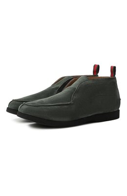 Kiton: Зелёные ботинки 