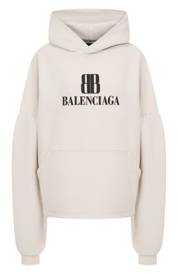 Balenciaga: Хлопковая толстовка 