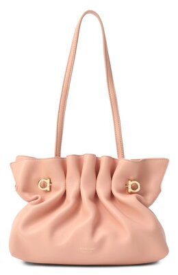 Ferragamo: Розовая сумка 