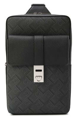 Ferragamo: Чёрный рюкзак 