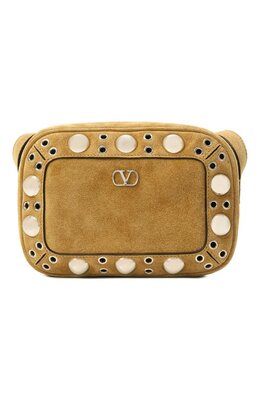 Valentino: Коричневая сумка 