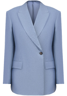 BRUNELLO CUCINELLI: Синий жакет 