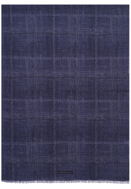 CORNELIANI: Синий шарф 