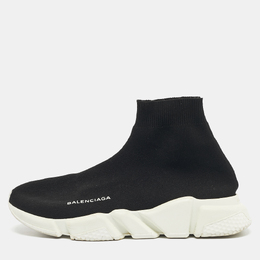Balenciaga: Чёрные кроссовки  Speed Trainer