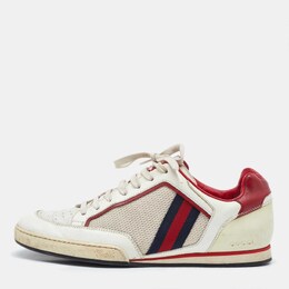 Gucci: Красные кроссовки 