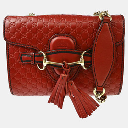 Gucci: Красная сумка 