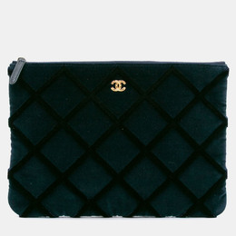 Chanel: Голубой клатч 