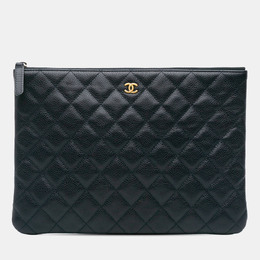 Chanel: Синий клатч 